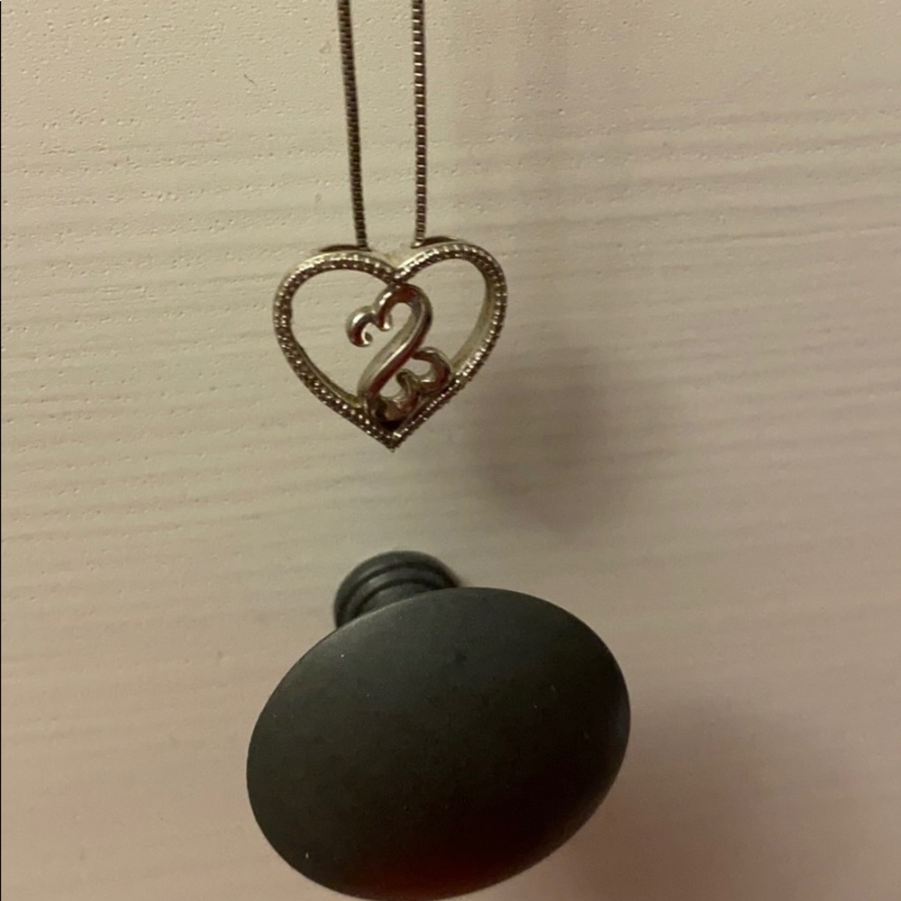 Kay open heart necklace